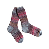 Merino Wool Socks Handmade, Luxurious Soft Woolen Socks for Warmth, Unique Cozy Socks Gift for Her